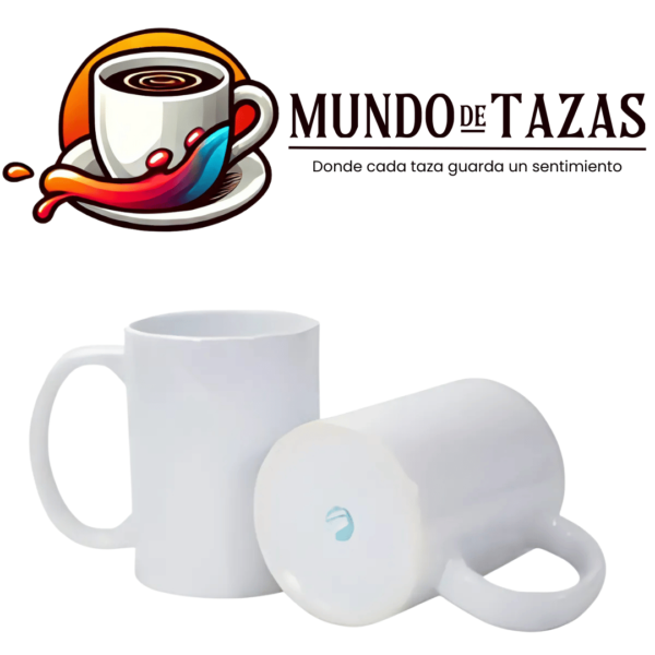 Taza blanca personalizada 11 oz